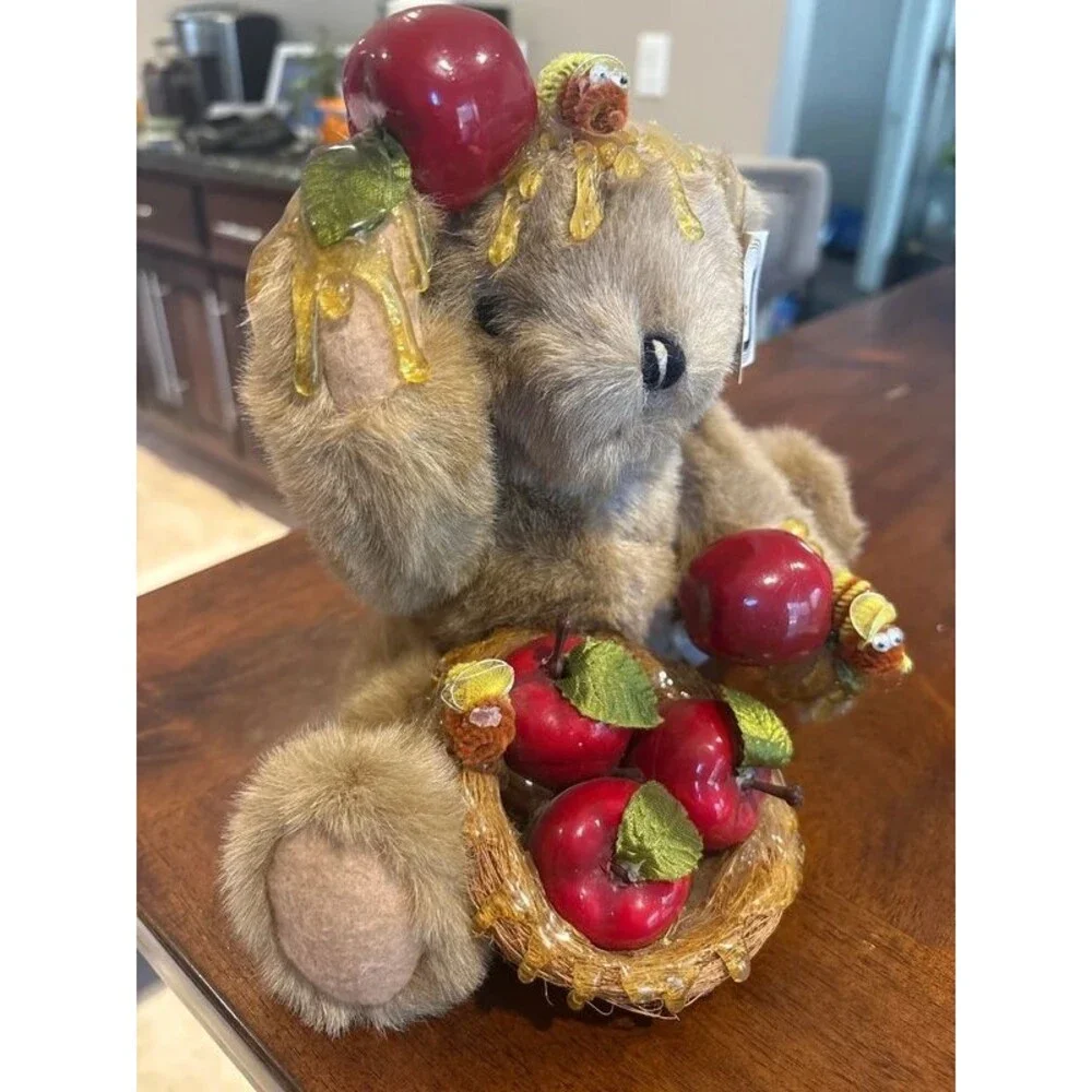 Vintage Orzek RARE Honeybee Apple Bear